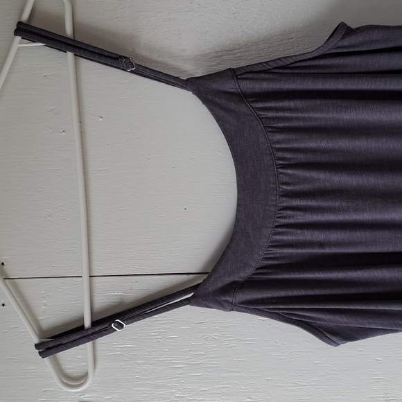 Sundry Spaghetti Strap Maxi Dress Pigment Plum SZ 1 - Picture 3 of 14